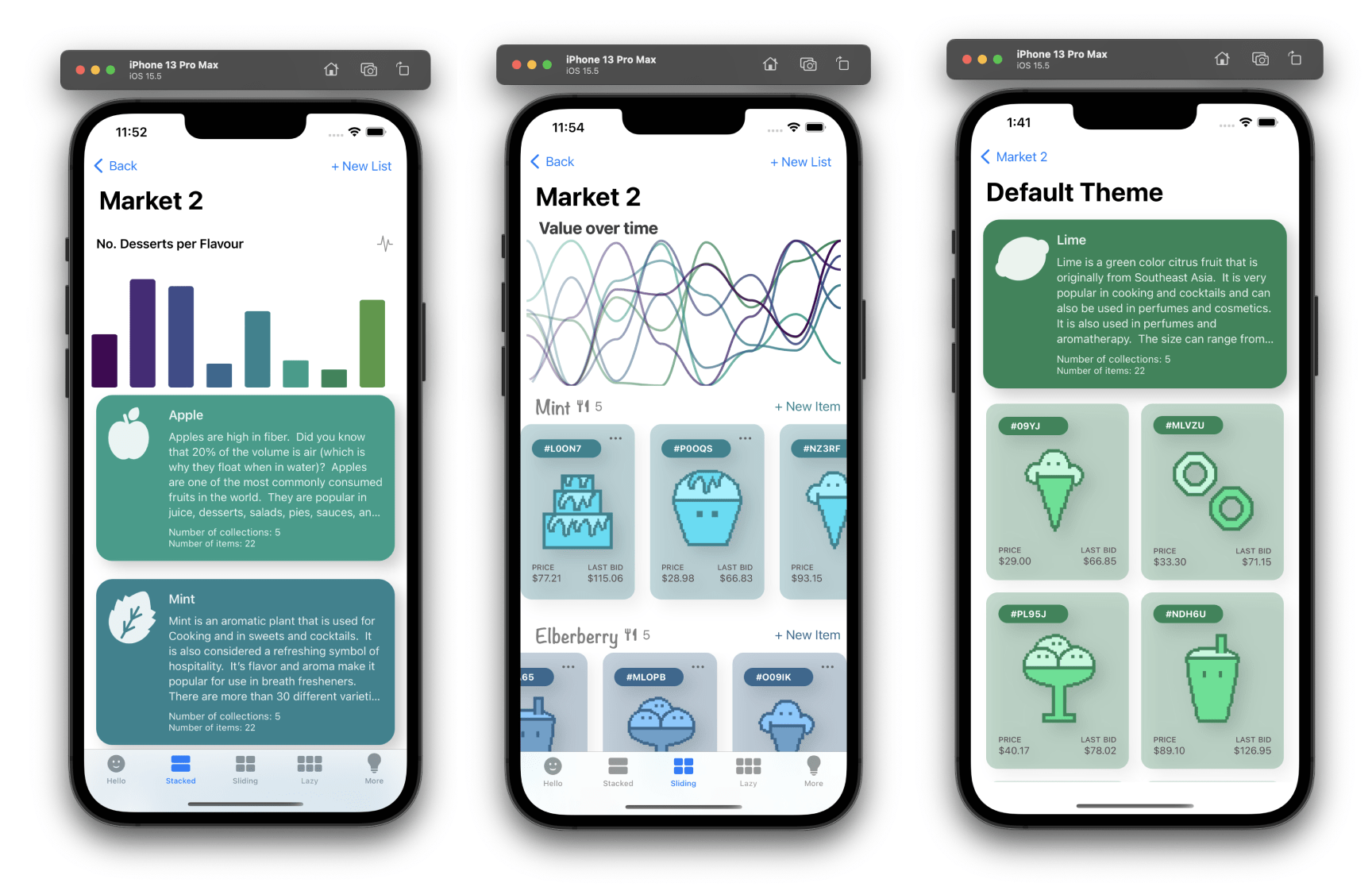 UI Desserts in SwiftUI