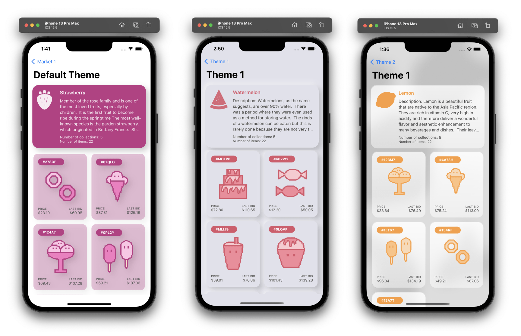 UI Desserts in SwiftUI